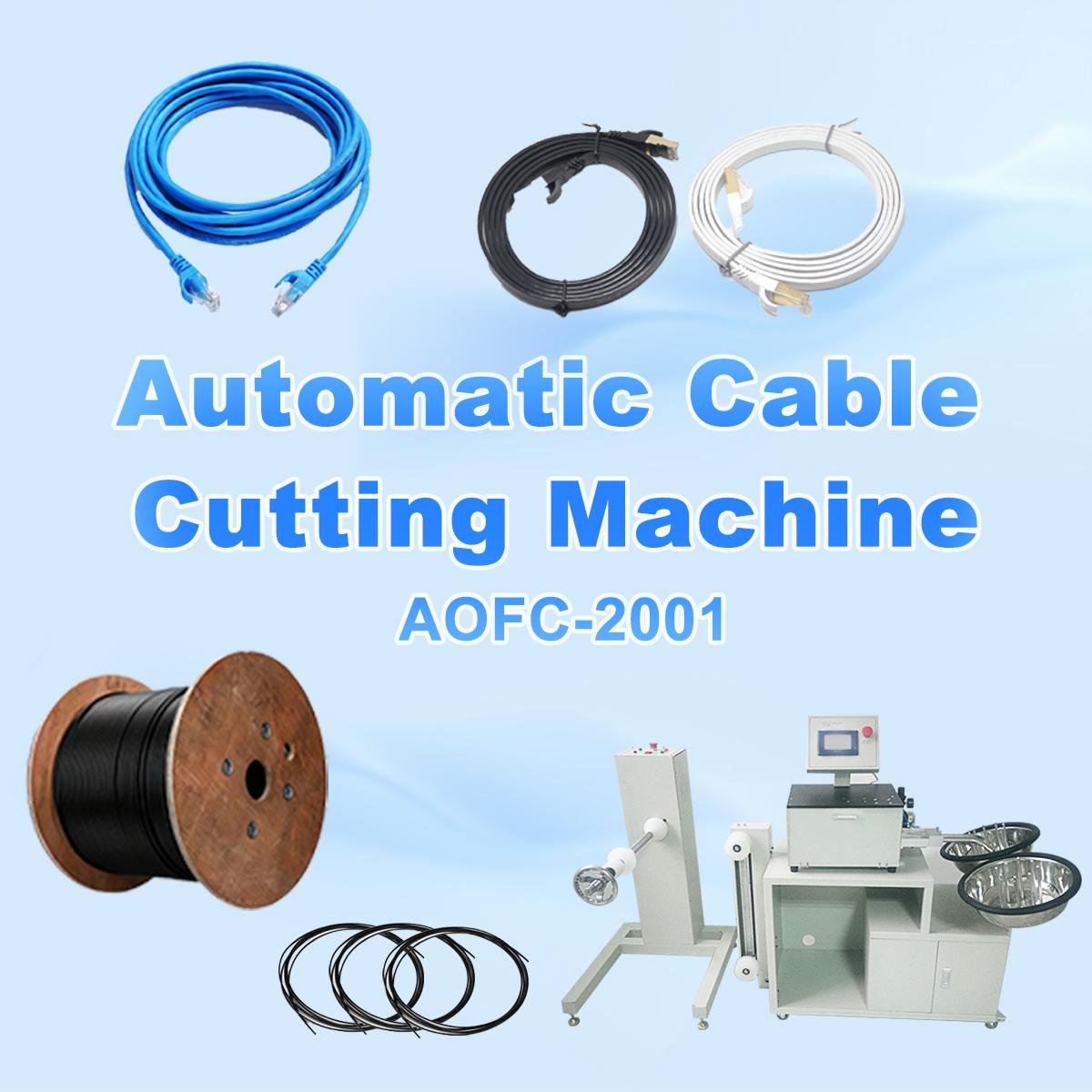 AUTOMATIC CABLE CUTTING MACHINE
